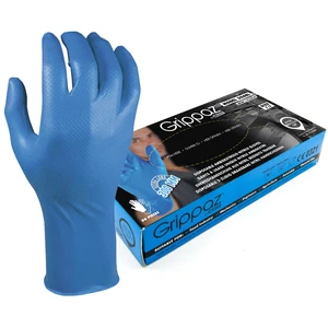 OXXA Premium 50PC GANTS GRIPPAZ 306BL BLEU