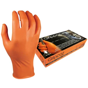 OXXA Guantes Premium 246BK Nitrilo Grippaz 50 piezas S