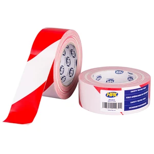 HPX Veiligheid & markering tape Rood/Wit 48mm x 25m