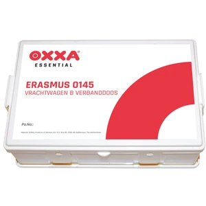 Oxxa Erasmus 0145 Truck B First Aid Kit in Box 25-Piece