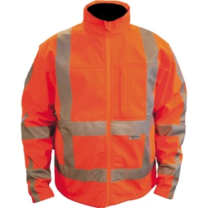 Oxxa Essential 1316 RWS Softshellová bunda 3-vrstvá Polar Fleece Fluorescent Orange XL