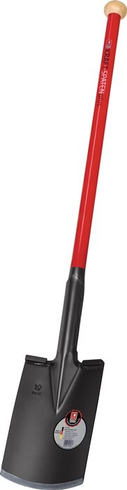 Power spade 280 x 190 / 180 mm size 2 Plus tubular steel handle IDEAL