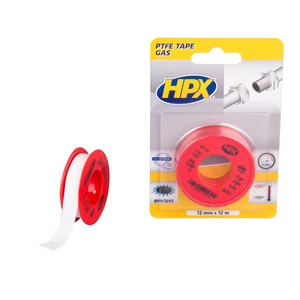 Fita isolante HPX branca em blister 2 x 12 mm x 12 m