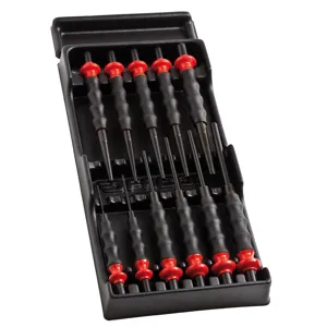 Facom Sheathed Drift Punch Set in Plastic Tray 2-8mm 10-Piece