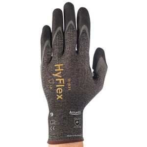 Ansell Gloves HYFLEX 11-931 10 Black/Grey