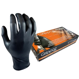 OXXA Premium 50 pezzi GUANTO 246BK Nitrile Grippaz M