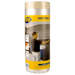 Fita de máscara HPX Transparente 2700mm x 16m