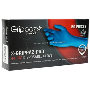 OXXA Premium 50 pieces GlovesH 246BL Nitrile Grippaz XXL