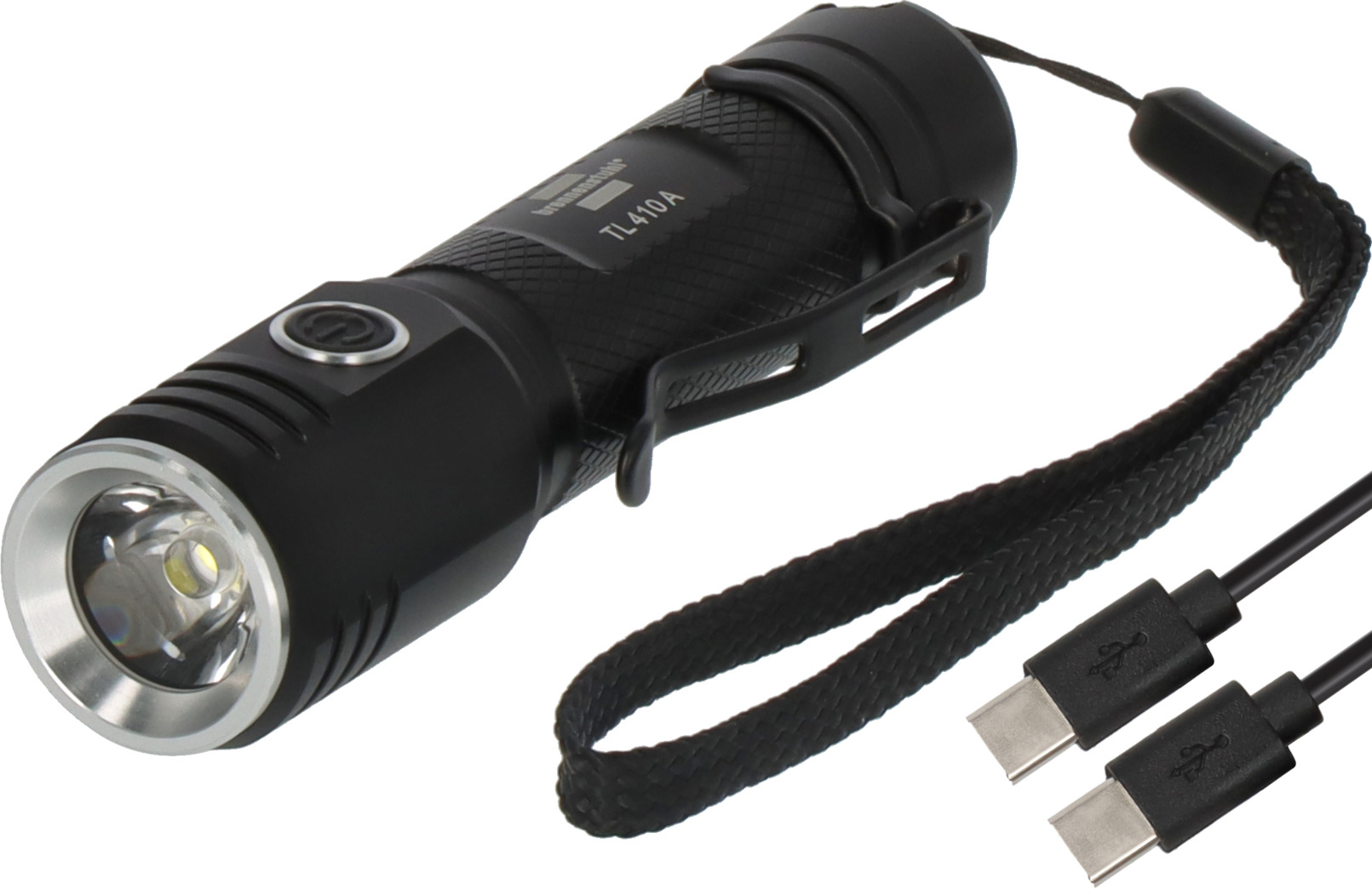 Brennenstuhl Lampe torche à batterie LED LuxPremium TL 410 A, IP44, 400lm