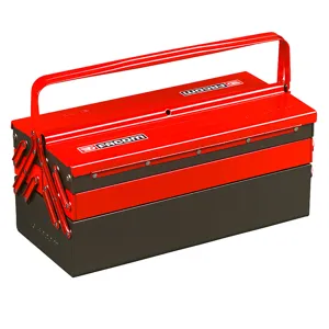 Facom Industrial Maintenance Tool Set in 5-Compartment Metal Box 96-Piece