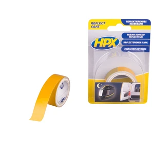 HPX Cinta de seguridad Amarillo fluorescente 19MMX1,5M