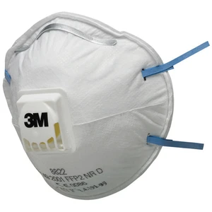 3M Half mask respirator 8822 White With Exhalation Valve 10 pieces