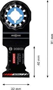 BOSCH STL AIZ 32 AIT Carbide, Metal 32 x 40 1