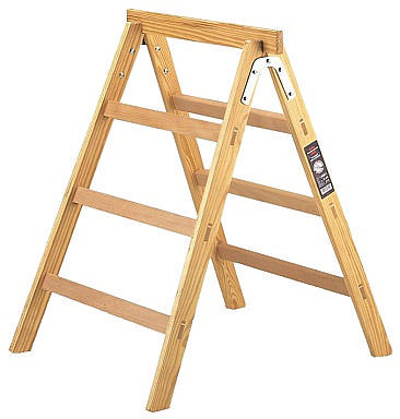 BRENNENSTUHL WOODEN LADDER AND TRESTLE 1485010