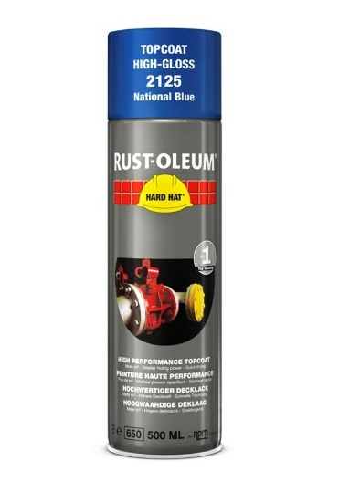 Rust-Oleum 2125 Topcoat 2500ml azul Alto brillo